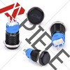APIELE APIELE 16mm 12V Momentary Speaker Horn Push Button Toggle