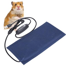 KUIDAMOS Reptile Heating Pad, USB Reptile Heat Pad with 3 Level Adjustable Function USB Heating Pad Waterproof Pet Dog Heating Pad for Pets Seedling Small Animals