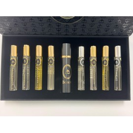 Dumont Borouj 8 Piece Discover Set For Women and Men (Amorous+ Gravity+ Lamasat Oud+ Modernity + Mysterious+ Perladore+ Silage + Spiritus) 10 ml each