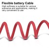 Shirbly 2 Gauge Battery Cable, 10FT Red + 10FT Black