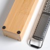 Kesper | Parmesan Grater, Material: Stainless Steel, Bamboo, Dimensions: W