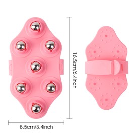 Hand Held Roller Ball Massager,Wieat Deep Massage Body Roller Ball Massager for Tight and Sore Muscles Relief of Full Body and Improve Flexibility and Muscle Tone.