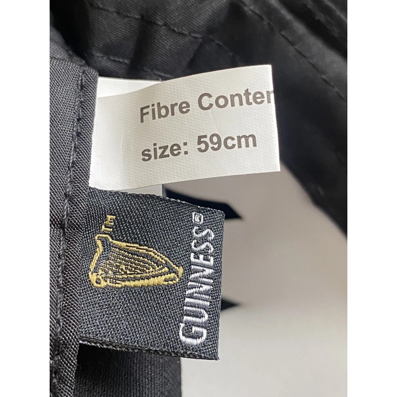 Guinness NWT Guinness Dublin Black Adjustable Strapback Baseball Cap Embroidered