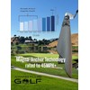 Multi-Function Magnetic Golf Towel with Wash Pocket, Magna-Anchor Technology, Waffle
