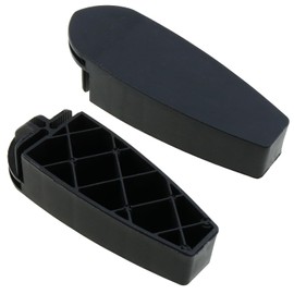 LUORNG 8PCS 100x35x25mm Wire Cube Organiser ABS Plastic Modular Shelf Connector Black Grid Cube Connector Tall Clip Suitable for Wardrobes Shoe Cabinets Storage Bins