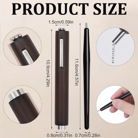 3 Pcs Magnetisches Nagelkunststift-Set, Cat Eye Uv Gel, Multifunktionales Cat-Eye-Gel-Nagellack-Werkzeug Mit Stahlkugel FüR Salon Oder Diy-Nageldesign Zu Hause, Nail Art