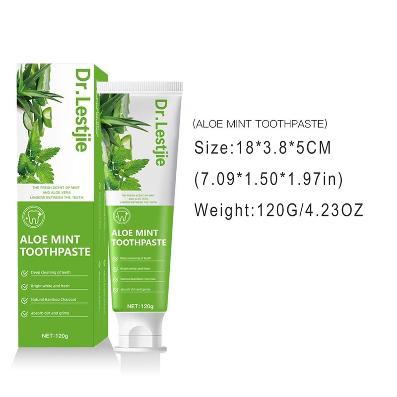 Aloevera Toothpaste Minty Flavour Cleaning Toothpaste Helps Deep Cleaning Teeth