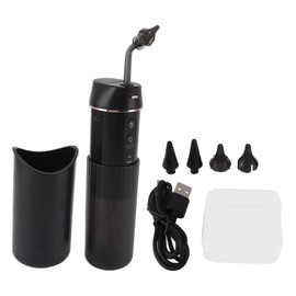 Ear Cleaner Ear Wax Removal Kit Waterproof Electric Ear Irrigation Flushing System with 3 Modes for Safe Effective Earwax Cleaning