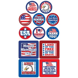 MEMORIAL DAY/AMERICAN 'COOKIE TALK' 2 LB. COOKIE PLATTERS (COOKIES WITH MESSAGES)