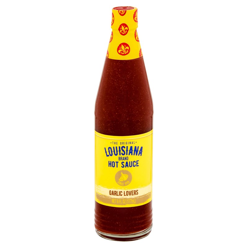 Louisiana Brand Hot Sauce, Garlic Lovers Hot Sauce, 6 FL