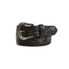 Nocona Ladies Tooled Floral Pattern Belt, Medium, Brown