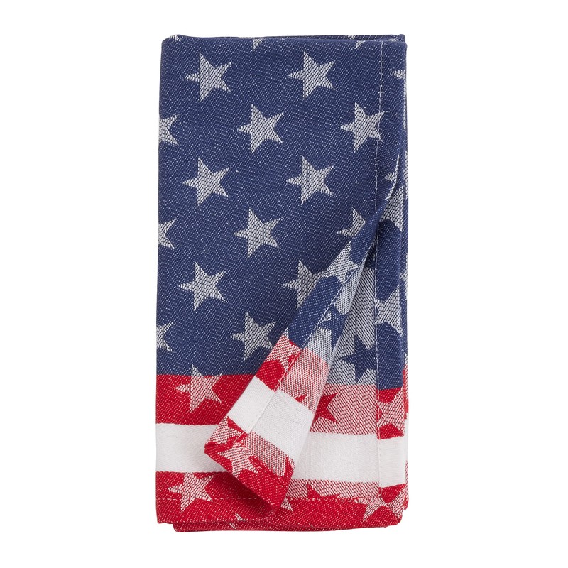 Americana Design Table Napkins (Set of 4)