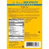 Monin - Sugar Free Triple Sec Syrup, Sweet Orange Flavor,
