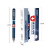 BaoKe Retractable Premium Ballpoint Pen, Medium Point 0.5mm Ballpoint Pen,12