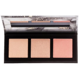 Catrice Luminice Highlight & Blush Glow Palette, Rouge, No. 010 Rose Vibes Only, Multi-Colour, Brightening, Radiant, Shiny, Vegan, Microplastic Particles Free, Nanoparticles Free (12.6 g)