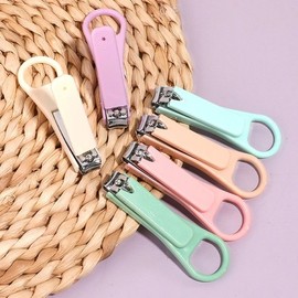 Portable ring nail clippers, plain toenail clippers, domestic clippers, trimming, nail care, grooming, maintenance tools / 휴대용 링 손톱 깎이 무지 발톱 깍기 국산 깍이 깎기 정리 네일 케어 손질 관리 도구