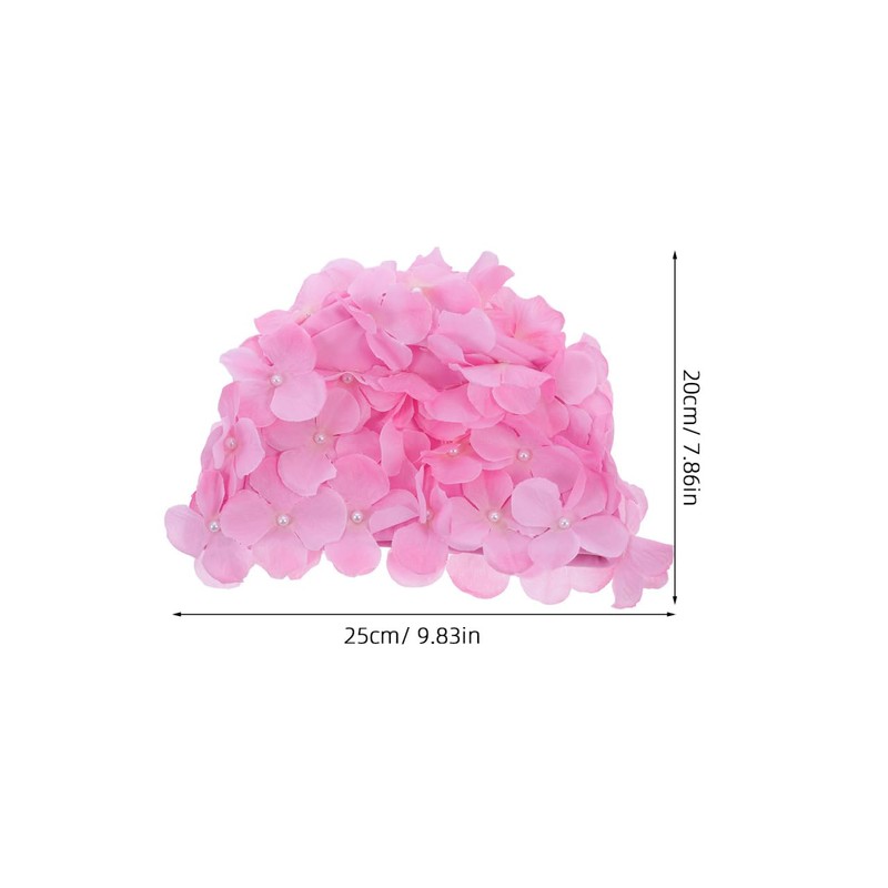 TOYANDONA Swim Cap - Floral Petal Stylish Flower Hat Bathing