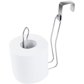 Toilet Paper Holder, Over The Tank Toilet Paper Holder Stand, Bathroom Metal Toilet Paper Holder Dispenser Reserve for Bathroom Storage and Organizatioz