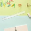 ZEONHEI 40 PCS 30cm Clear Ruler Multipack Plastic Measuring Rulers,