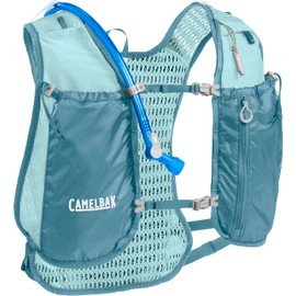 CamelBak Women's Circuit Run Vest 50oz Hydration Bladder, Adriatic Blue