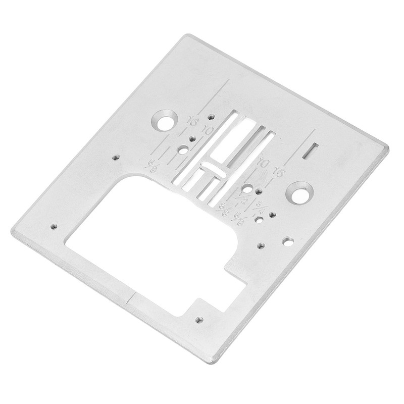 Sewing Machine Needle Plate 7.6x8.4cm Steel Needle Throat Plate for