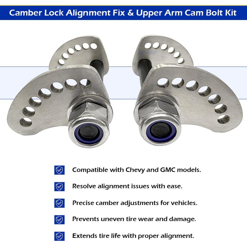 GOLKNHA ±1.5 Degree Camber Lock Alignment Fix & Upper Arm