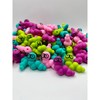 Bookworm 3D Silicone Focal Beads - Shaped like Worms for