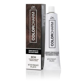 COLORCHARM Permanent Cream Hair Color, 6CH Toasted Hazelnut, 2 oz.