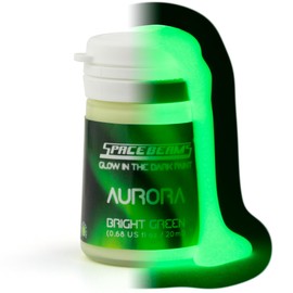 SpaceBeams, Glow in the Dark Non-toxic Water Based Paint, 20ml