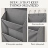 Over the Door Shoe Organizer with Large Deep Pockets, Foldable