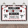Wollmix Happy Rad Tech Week Decorations Banner - 70.8 x