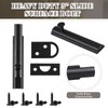 Lothee 4 Pcs Solid Brass Surface Bolt Door Slide Bolt