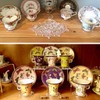 Hipiwe Acrylic Tea Cup Saucer Display Stands Clear Dinnerware Display