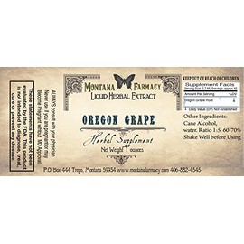 Oregon Grape Root Natural Extract Tincture (Berberis aquifolium)