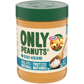 Kraft All Natural Peanut Butter with Sea Salt 750g | 26.5oz {Imported from Canada}
