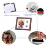 KCRasan Paw Print Kit Dog Frame - Pet Memorial Picture