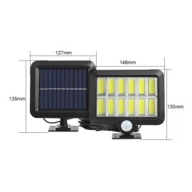 Yuqing Lámpara Solar Recargable Con Sensor De Movimientocontrol