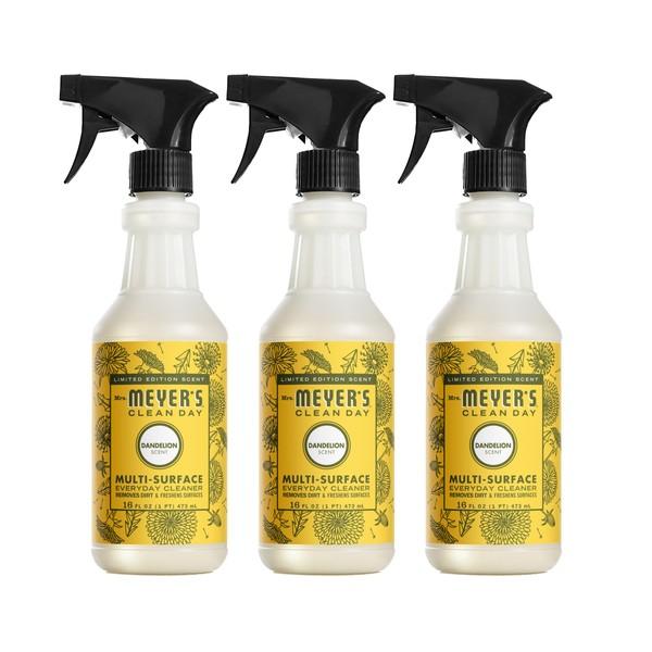MRS. MEYER'S CLEAN DAY Multi-Surface Everyday Cleaner, Dandelion Scent, 16