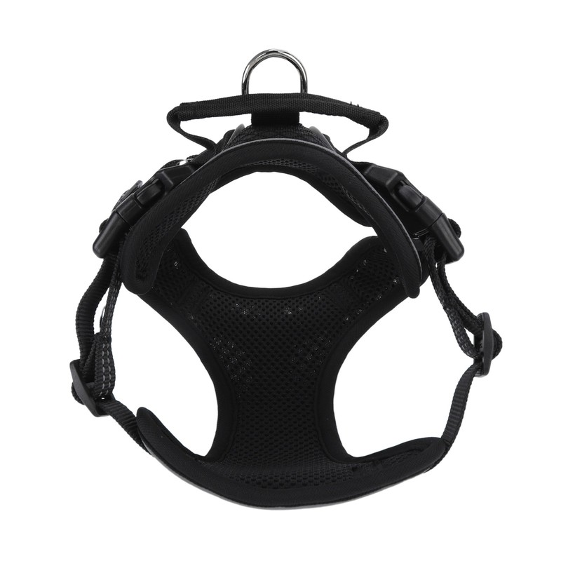 Dog Harness Adjustable Comfortable Reflective Strip Safety Mesh Dog Vest