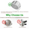 LunaCozy Large Potato Ricer, Heavy Duty Stainless Steel Potato Ricer