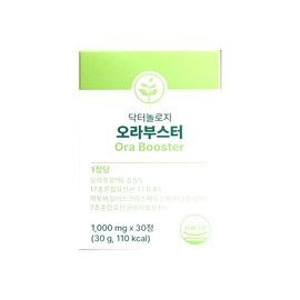 Doctorology Dr.Nology Aura Booster Oral Lactobacillus 1000mg x 30 tablets 1 unit / 닥터놀로지 오라부스터 구강유산균 1000mg x 30정 1개