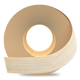 GSCIT Club Oak Edge Banding, 2 inch x 25ft roll of Veneer Edge Banding -Pre-glued Flexible, Real Wood Tape Banding for Cabinet Repair Furniture Restoration