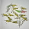 20 Pack tiny shrimps with hook fishing lures