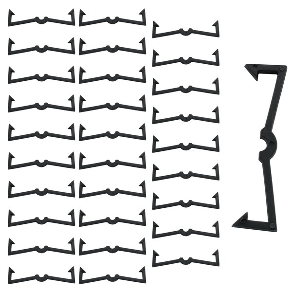 LifCratms Pegboard Hook Locks Pegboard Hook Retainers Display Hook Lock