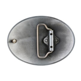 HUABOLA CALYN Vintage American Western Cowboy Turquoise Stone Belt Buckle for Men, Turquoise, Medium