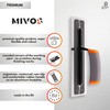 MIVOS Premium smoothing trowel made of high-quality stainless steel, 280