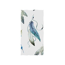 senya Dream Catcher Feather Hand Towel Ultra Soft Luxury Towels for Bathroom 30"x15"