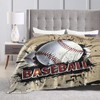 Baseball Blanket Baseball Decor Throw Blanket Baseball Team Gifts for