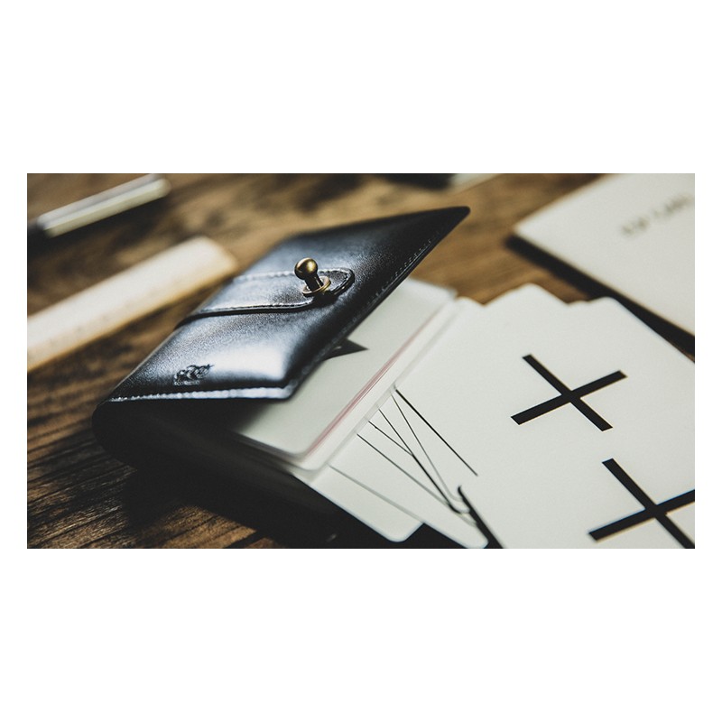 TCC Multi Packet Black Leather Card Holder Folder - Protect