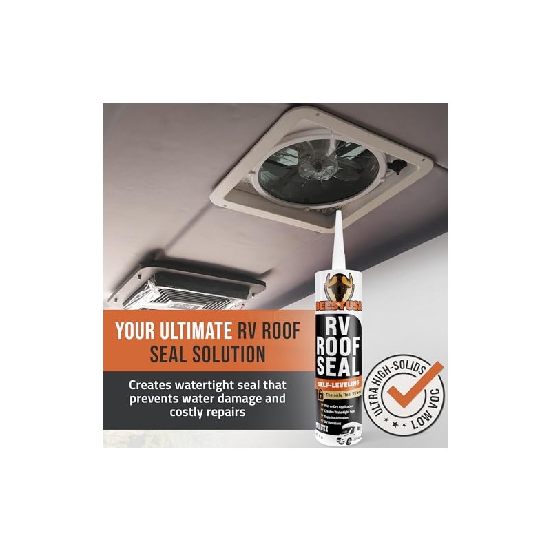 BEEST Self-Leveling RV Roof Sealant - 10 Oz for Waterproof